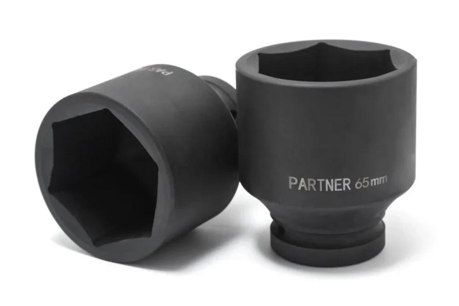 Головка ударная глубокая 45мм (6гр.), 1''