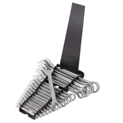 Набор ключей комбинированных 18 пр (8-19,21,22,24,27,30,32мм), в пластиковом держателе