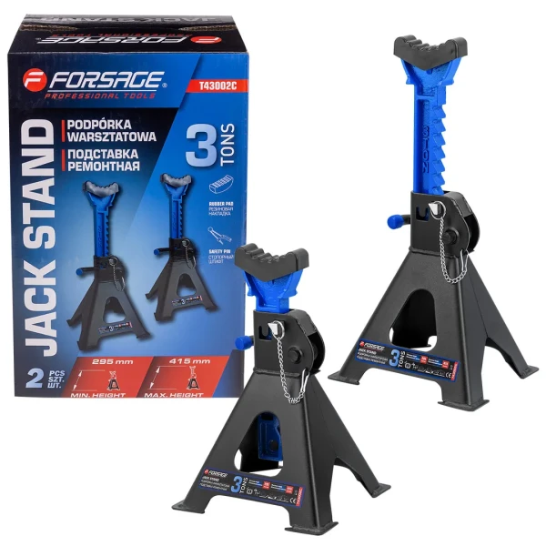 Подставка ремонтная 3т (h min 295мм, h max 415мм) (к-т 2шт)