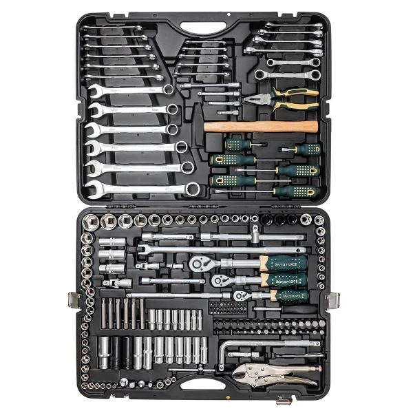 Набор инструментов 202пр. 1/4''3/8''1/2''6гр