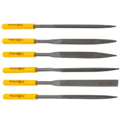 Набор надфилей разнопрофильных 6пр.(L-140мм,Ø3мм),в блистере