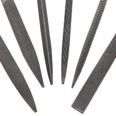 Набор надфилей разнопрофильных 6пр.(L-140мм,Ø3мм),в блистере