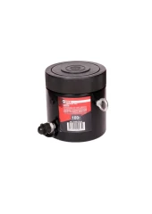 Цилиндр гидравлический с резьбовым штоком и гайкой для механической фиксации 100т (ход штока-50мм,Øштока-135мм,общий Ø-168мм, L-186мм, 700bar)