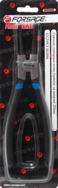 Съемник стопорных колец прямой на разжим (L-200мм), в блистере