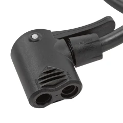 Насос ножной для подкачки колес (рабочее давление 5.5 бар,3 адаптера)