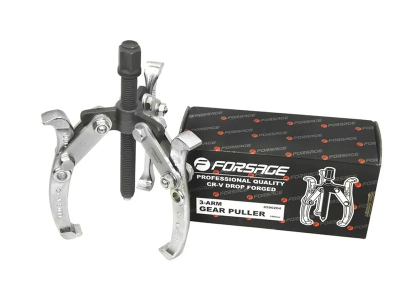 Съемник трехлапый переставной 12''(Ø захвата -300мм, длина лап-300мм,лапы S-образные)