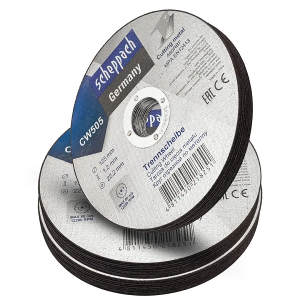 Круг отрезной по металлу 125х1,2х22,2мм-30шт