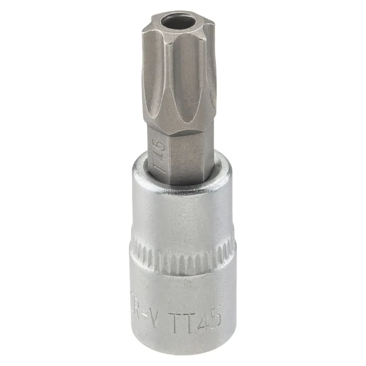 Головка-бита TORX T45H c отверстием, 1/4''