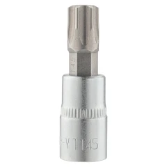 Головка-бита TORX T45H c отверстием, 1/4''