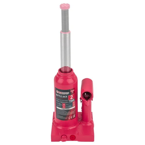 Домкрат бутылочный с клапаном 2т.(h min-148мм,h max-278мм, ход штока-80мм, ход винта-50мм)