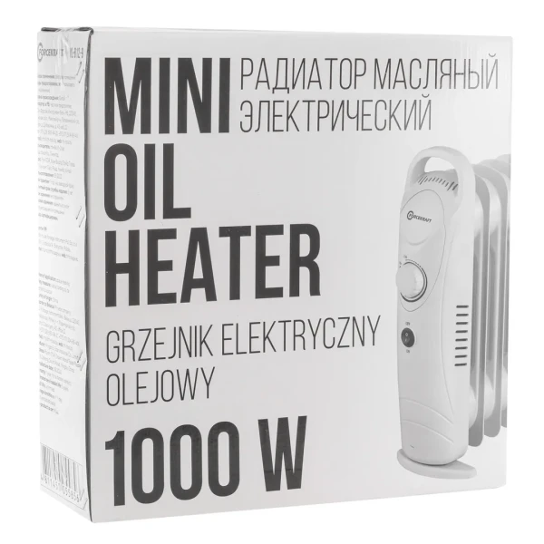 Радиатор масляный электрический (220-240V, 1000W, 9 секций, 1 режим нагрева)