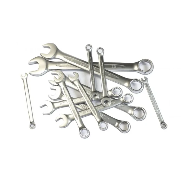 Набор ключей комбинированных 12пр . (6-14, 17, 19,22мм) в пласт. держателе