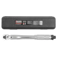 Ключ динамометрический щелчкового типа 5-25Нм, 1/4''(Тайвань),в пластиковом футляре