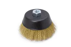 Кордщетка чашеобразная латунная для УШМ 100мм (М14)