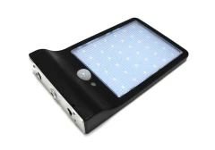 Светильник светодиодный на солнечной батарее с датчиком движения (5.5V,2.5W,18650Li,3.7V,2000mAh,36SMD Led,6500К,раб. время8-10ч,заряд.4-6ч,IP44,180х1