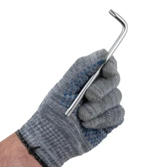 Набор ключей TORX Г-образных длинных, 7пр.(Т10,Т15,Т20,Т25,Т27,Т30,Т40) в пластиковом держателе