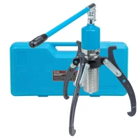 Съемник двух-трехлапый переставной гидравлический 20т(Ø захвата:100-350мм,мах. глубина захвата-205мм,ход штока-70мм)в кейсе