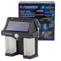 Светильник светодиодный на солнечной батарее с датчиком движения (1200мАч, 60Лм, 2шт. LED)