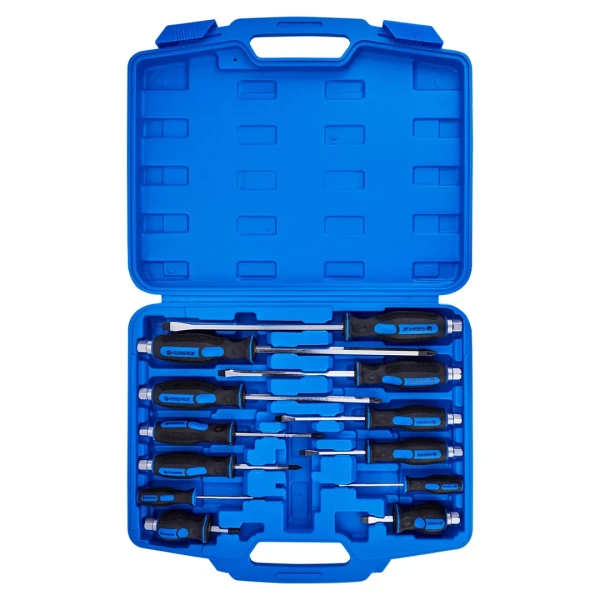 Отвертки ударные, набор 12пр.