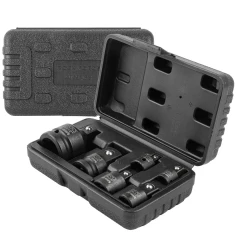 Набор адаптеров ударных, 6пр.(1/4''(F)x3/8''(M),3/8''(F)x1/4''(M),3/8''(F)x1/2''(M),1/2''(F)x3/8''(M),1/2''(F)x3/4''(M),3/4''(F)x1/2''(M)в кейсе