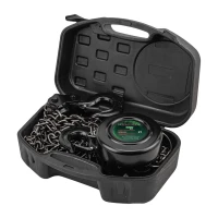 Лебедка механическая(таль) подвесная с фиксацией цепи натяжения, 2т (длина цепи - 3м) в кейсе