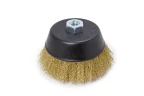 Кордщетка чашеобразная латунная для УШМ 125мм (М14)