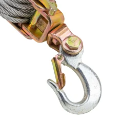 Лебедка рычажная 2т (диаметр троса - 5.5мм, длина - 2.2м)