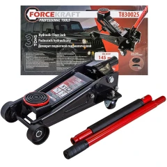 Домкрат подкатной гидравлический 3т.