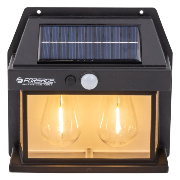 Светильник светодиодный на солнечной батарее с датчиком движения (1200мАч, 60Лм, 2шт. LED)