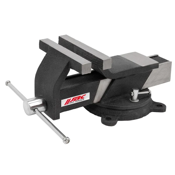 Тиски стальные поворотные с наковальней 5''-125мм