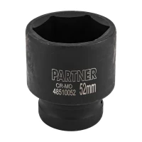 Головка ударная глубокая 52мм (6гр.), 1''