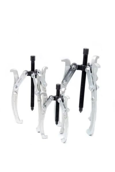 Съемник трехлапый переставной 4''(Ø захвата -100мм, длина лап-100мм, лапы S-образные)