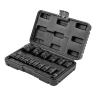 Набор головок ударных коротких 16пр.1/2''(6-гр.)(10,12-17,19,21,22,24,27,30,32мм(36мм-12гр)+удлинитель 75мм),в кейсе