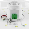 Светильник светодиодный ITALIA с датчиком движения, 16W, 1200lm, 4000K, IP20, AC220-240V, 50/60Hz, 360град, белый корпус