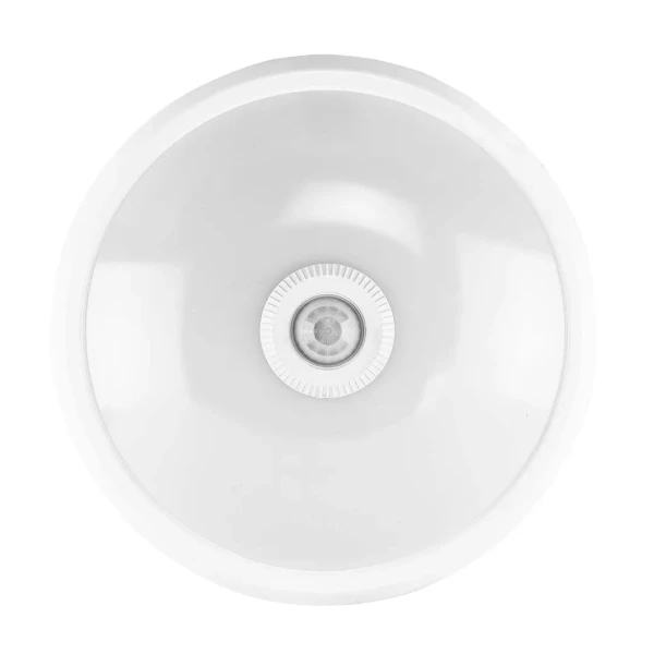 Светильник светодиодный ITALIA с датчиком движения, 16W, 1200lm, 4000K, IP20, AC220-240V, 50/60Hz, 360град, белый корпус