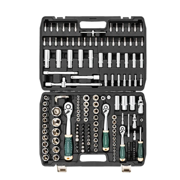 Набор инструментов 172пр. 1/4'', 3/8'', 1/2''(6гр.)(4-32мм)