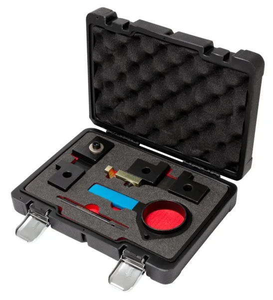 Набор фиксаторов для обслуживания двигателей BMW (M42, M44, M50, M52, M52TU, M54, M56, S50US, S52US) в кейсе''Premium''