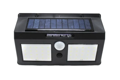 Светильник светодиодный на солнечной батарее с датчиком движения (5.5V,1.2W,18650Li,3.7V,1200mAh,40SMD 2835Led,6500К,раб. время8-10ч,заряд.4-6ч,IP44,1