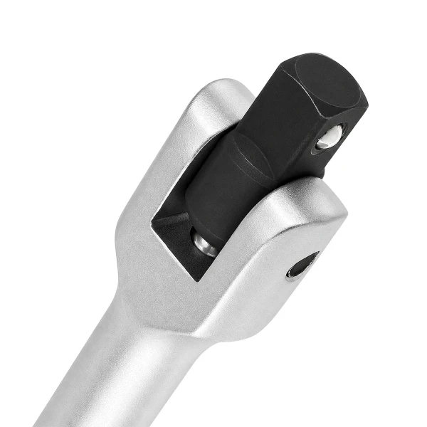 Вороток шарнирный с накаткой 1/4''L-100мм.