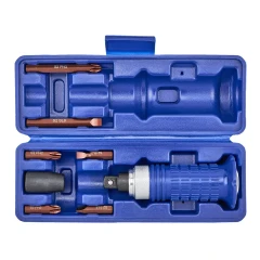 Отвертка ударная с набором бит и адаптером 8пр.