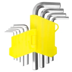 Набор ключей Г-образных 6-гранных 9пр.