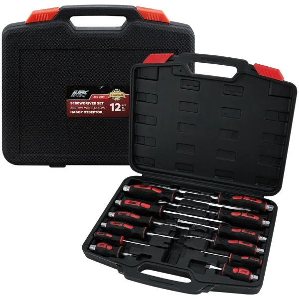 Отвертки ударные, набор 12пр.