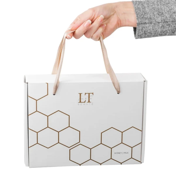 Набор Мед и молоко для комбинированной кожи лица(тоник LT-1213,крем-LT1220.пенка-LT-1268.скребок гуаша.массажный ролик зеленый)