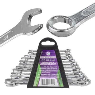 Набор ключей комбинированных 12 пр.(6-15,17,19мм),в пластиковом держателе