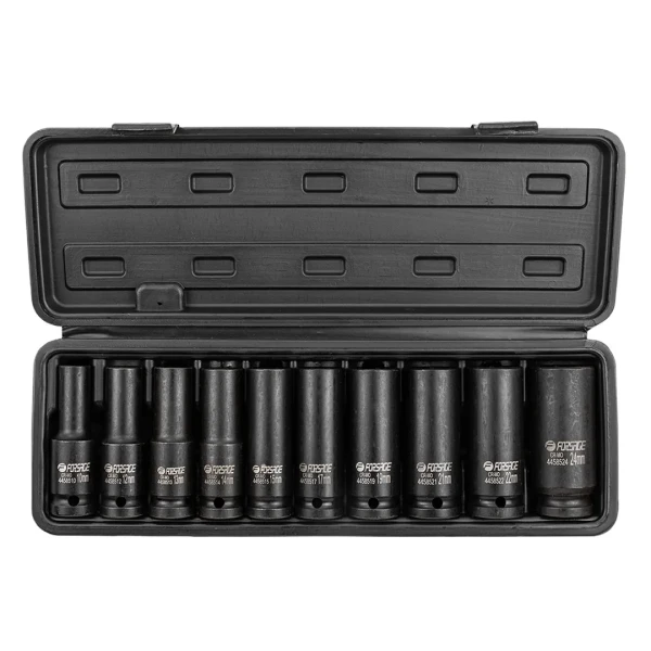 Набор головок ударных глубоких 10пр.,1/2''6гр.(10,12-15,17,19,21,22,24мм)