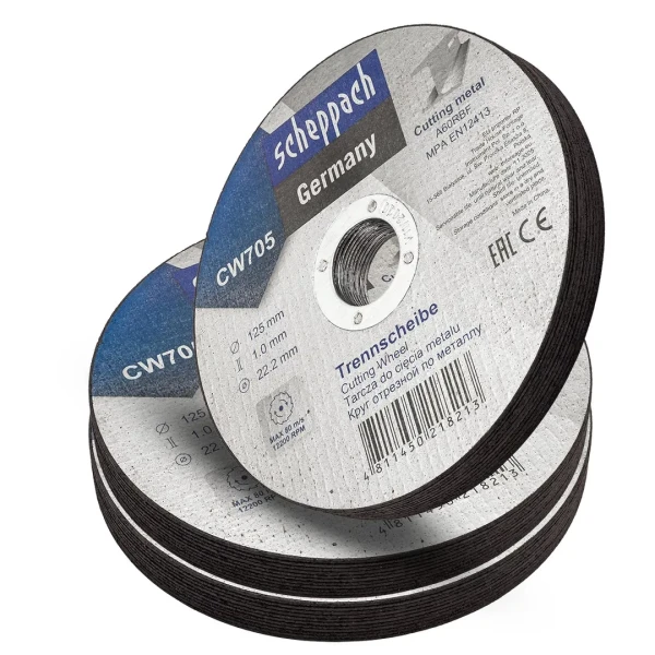 Круг отрезной по металлу 125х1.0.х22,2мм-30шт