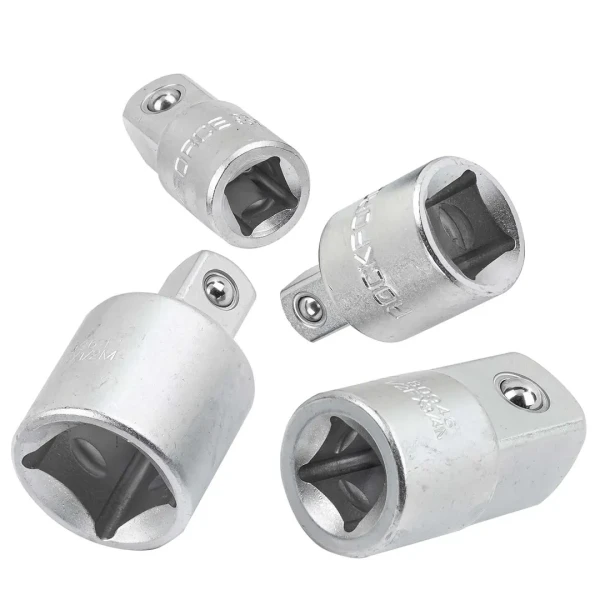 Набор адаптеров 4пр(3/8''(F)x1/2''(M),1/2''(F)x3/8''(M),1/2''(F)x3/4''(M),3/4''(F)x1/2''(M)),в ложементе
