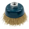 Кордщетка чашеобразная латунная для УШМ 75мм (М14)