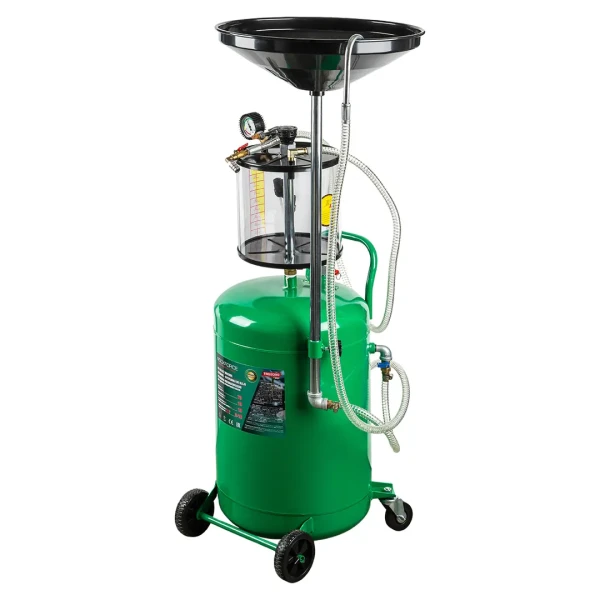 Установка пневматическая для удаления отработанного масла, 70л.