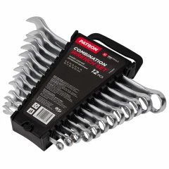 Набор ключей комбинированных 12 пр (6,8,10,12,13,14,15,16,17,18,19,22мм), в пластиковом держателе